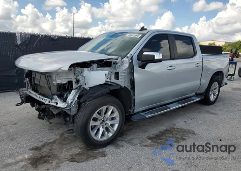 2022 Chevrolet Silverado Ltd K1500 Lt из США, поврежденный, VIN 1GCUYDED8NZ198763